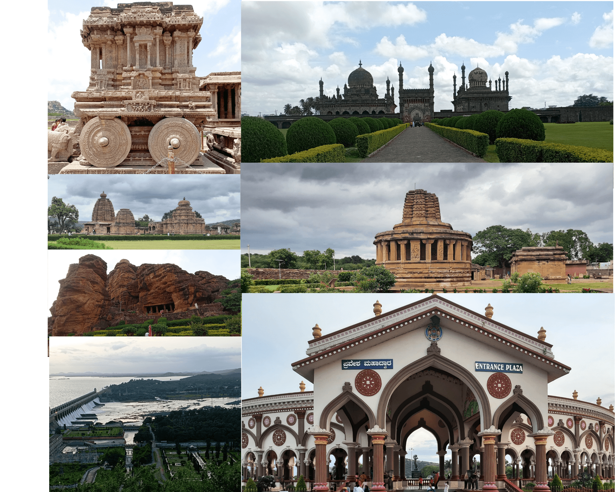 Ideal Itinerary for Popular and Heritage sites in North Karnataka ...